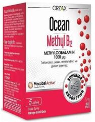 Ocean Methyl B12 1000 mcg Dilaltı Sprey