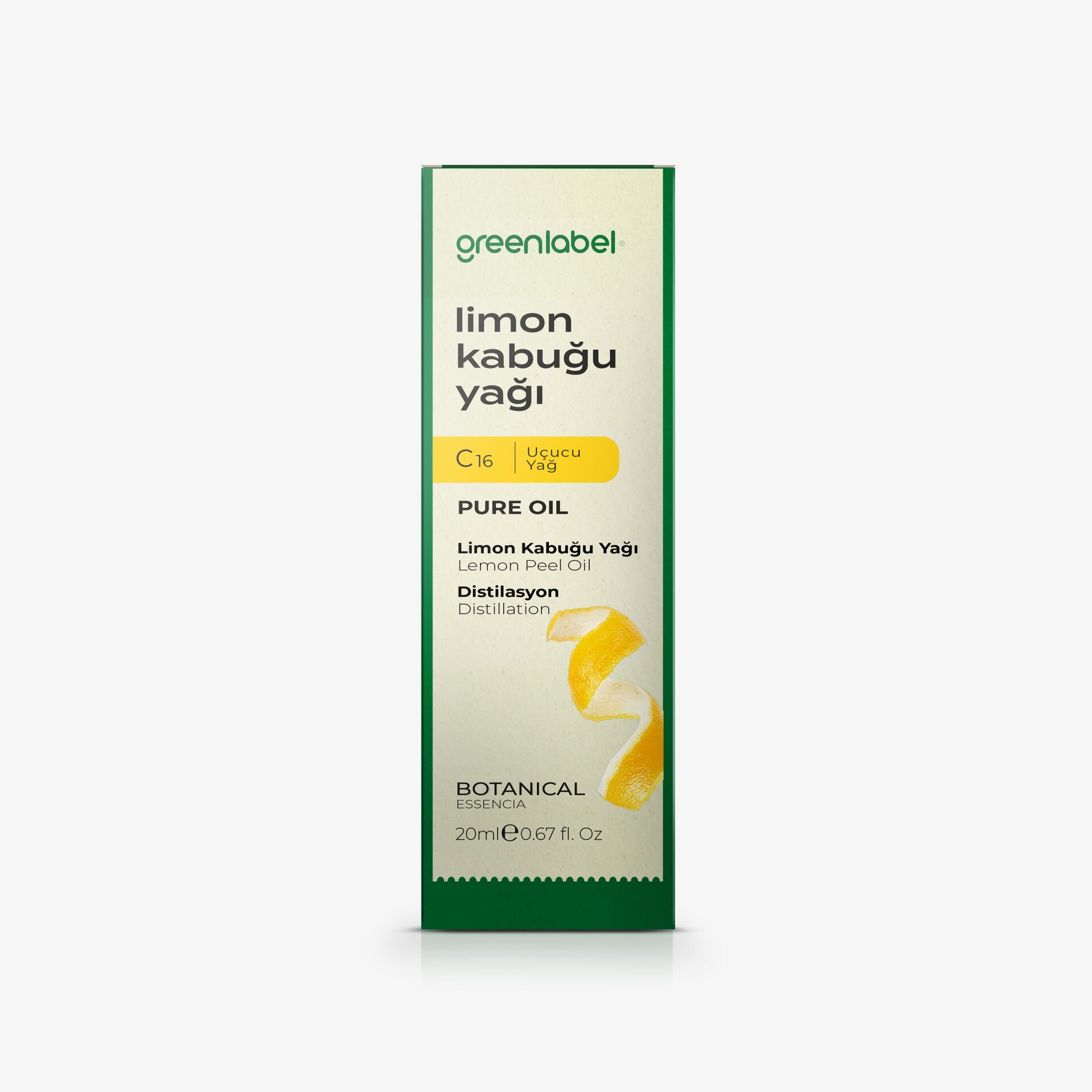 Greenlabel Limon Yağı 20 ml.