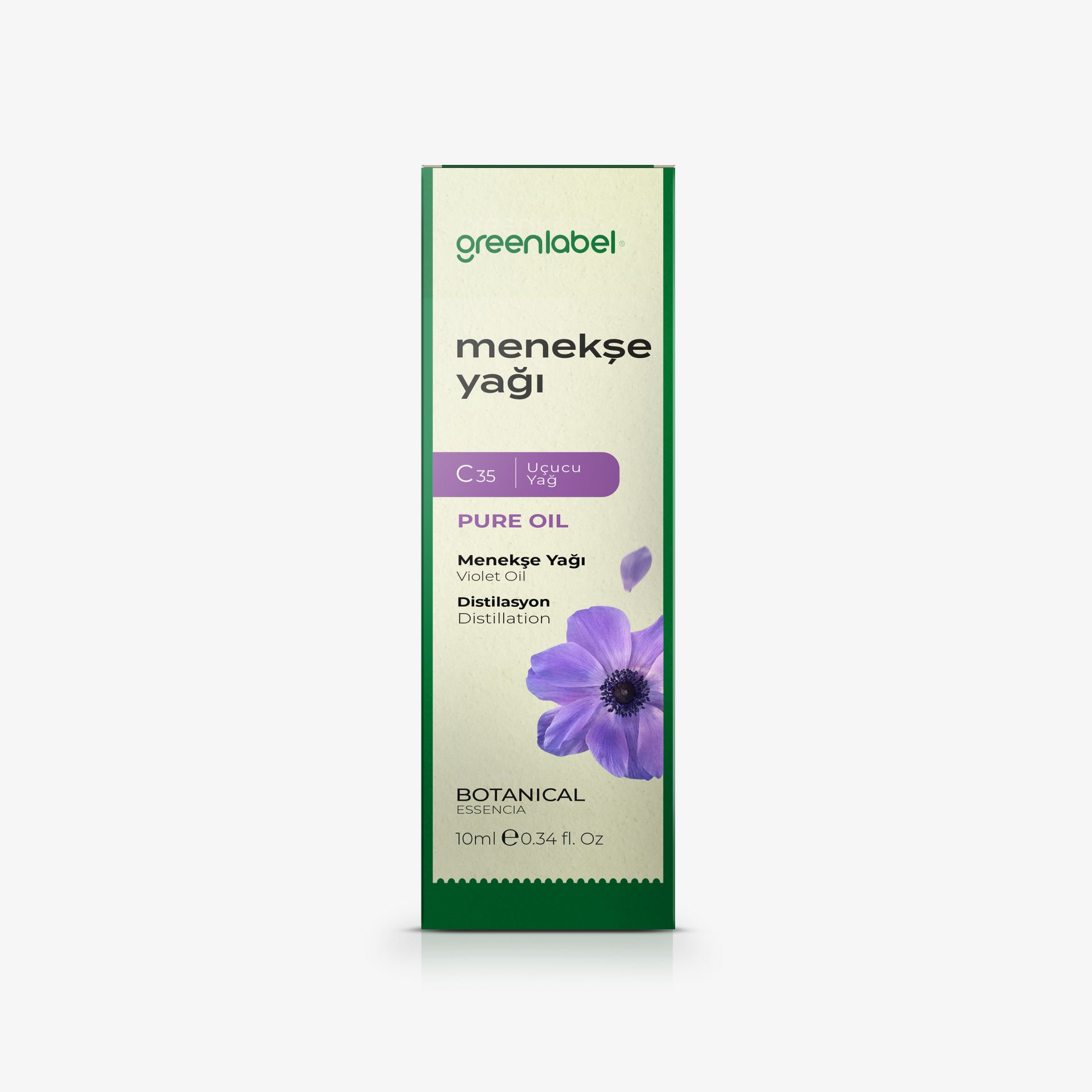 Greenlabel Menekşe Yağı 10 ml.