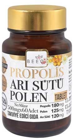 Beeo Up Propolis Arı Sütü Polen Yetişkin 60 Tablet