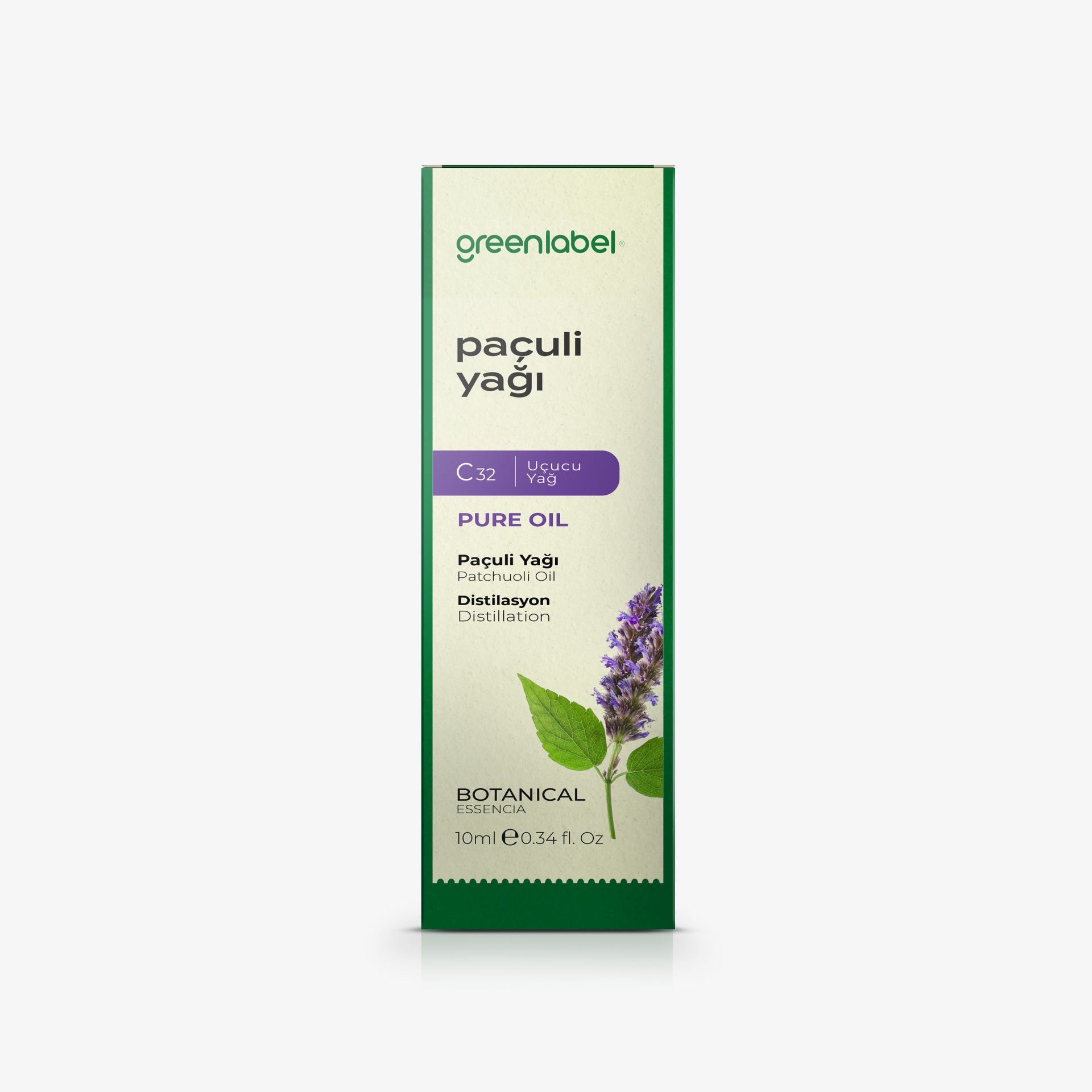 Greenlabel Paçuli Yağı 10 ml.