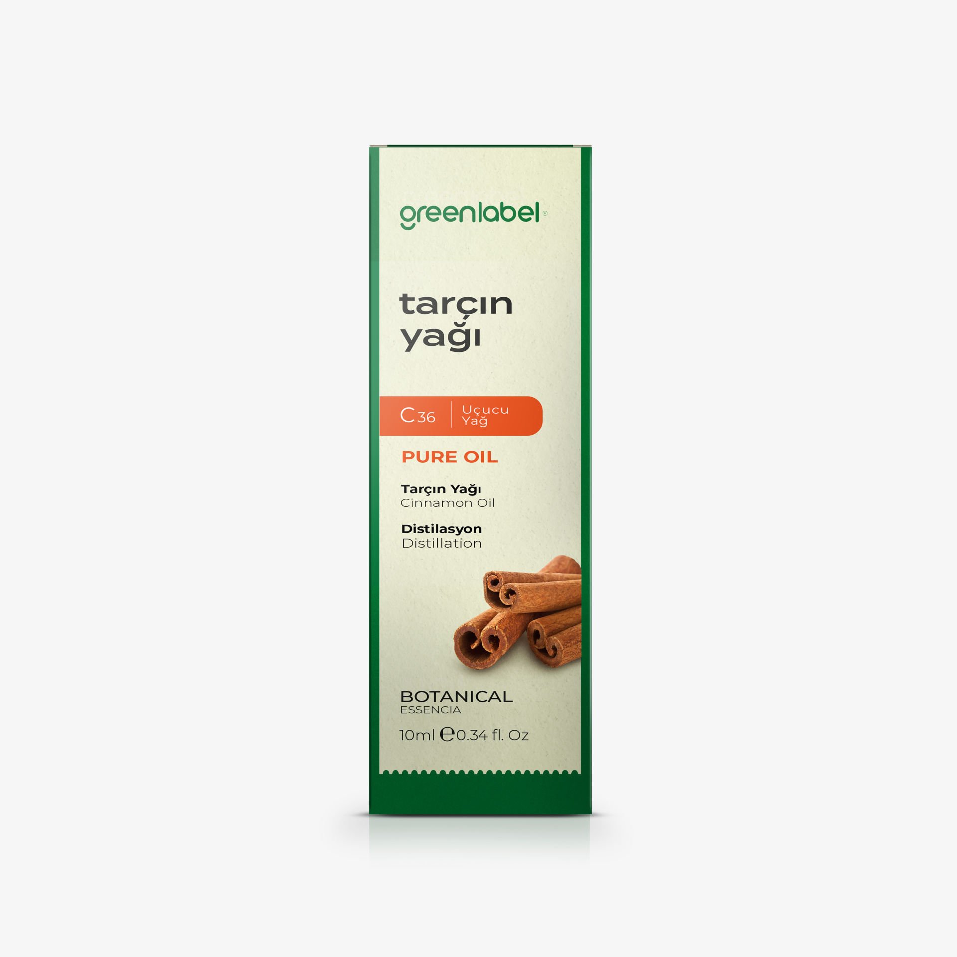 Greenlabel Tarçın Yağı 10 ml.