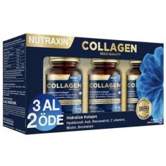 Nutraxin Beauty Gold Collagen 30 Tablet 3 Al 2 Öde