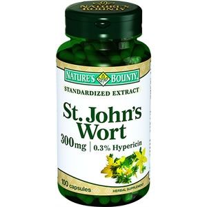 Nature's Bounty St.John's Wort 300 mg 100 Kapsül