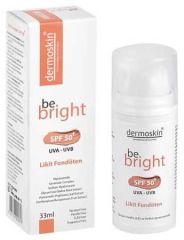 Dermoskin Be Bright SPF50+ Likit Fondöten Medium 33 ml