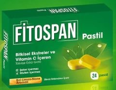 Fitospan Pastil 24 Adet