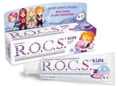 Rocs Kids 4-7 Bubble Gum Diş Macunu (Balon Sakızlı) 45 gr