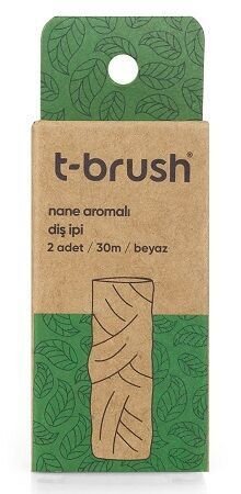 T-Brush Naneli Diş İpi ( 2 adet)