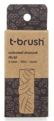 T-Brush Activated Charcoal Diş İpi (2 adet)