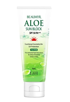 Beaumyr Aloevera Özlü Güneş Kremi Spf 50 PA+++ 70 ml