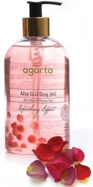 Agarta Doğal AHA Gül Duş Jeli 400 ml