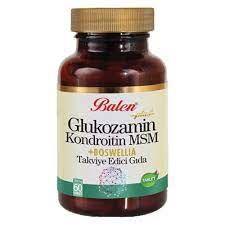 Balen Glukozamin Kondroitin Msm Boswelia 1200 mg 60 Tablet