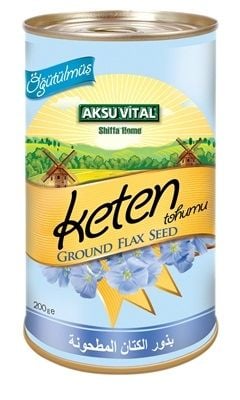 Aksuvital Öğütülmüş Keten Tohumu 200 gr