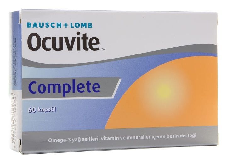 Ocuvite Complete Bausch ve Lomb 60 Kapsül