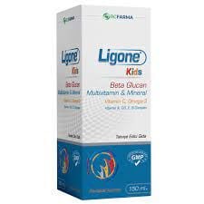 Ligone Kids Beta Glucan Omega 3 Şurup 150 ml