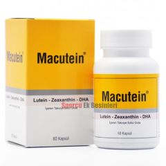 Macutein Lutein Zeaxanthin DHA 60 Kapsül