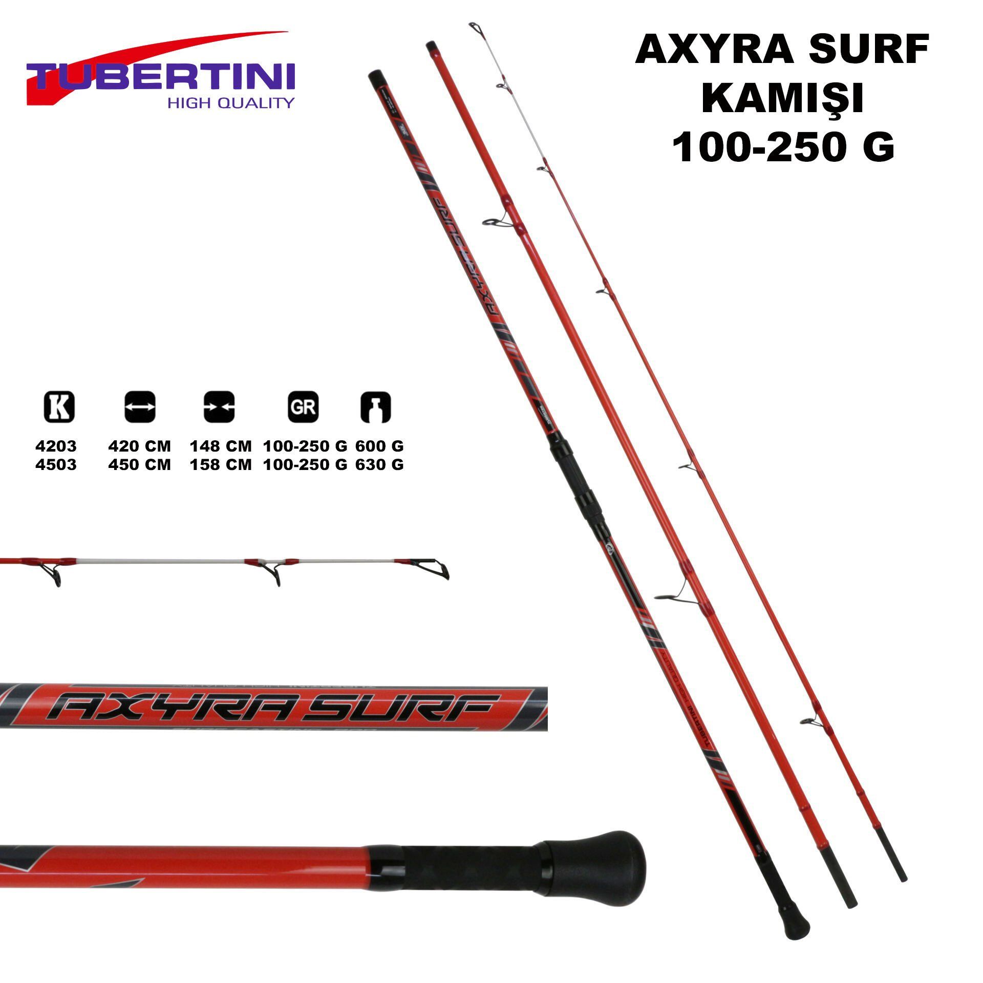 Axyra Surf Kamışı 420 cm 100-250 g