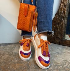 Orange&Beyaz Sneaker