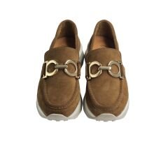 Taba Süet Loafer