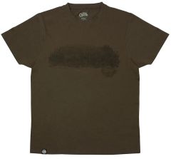 Fox Chunk Dark Khaki Scenic T-Shirt M