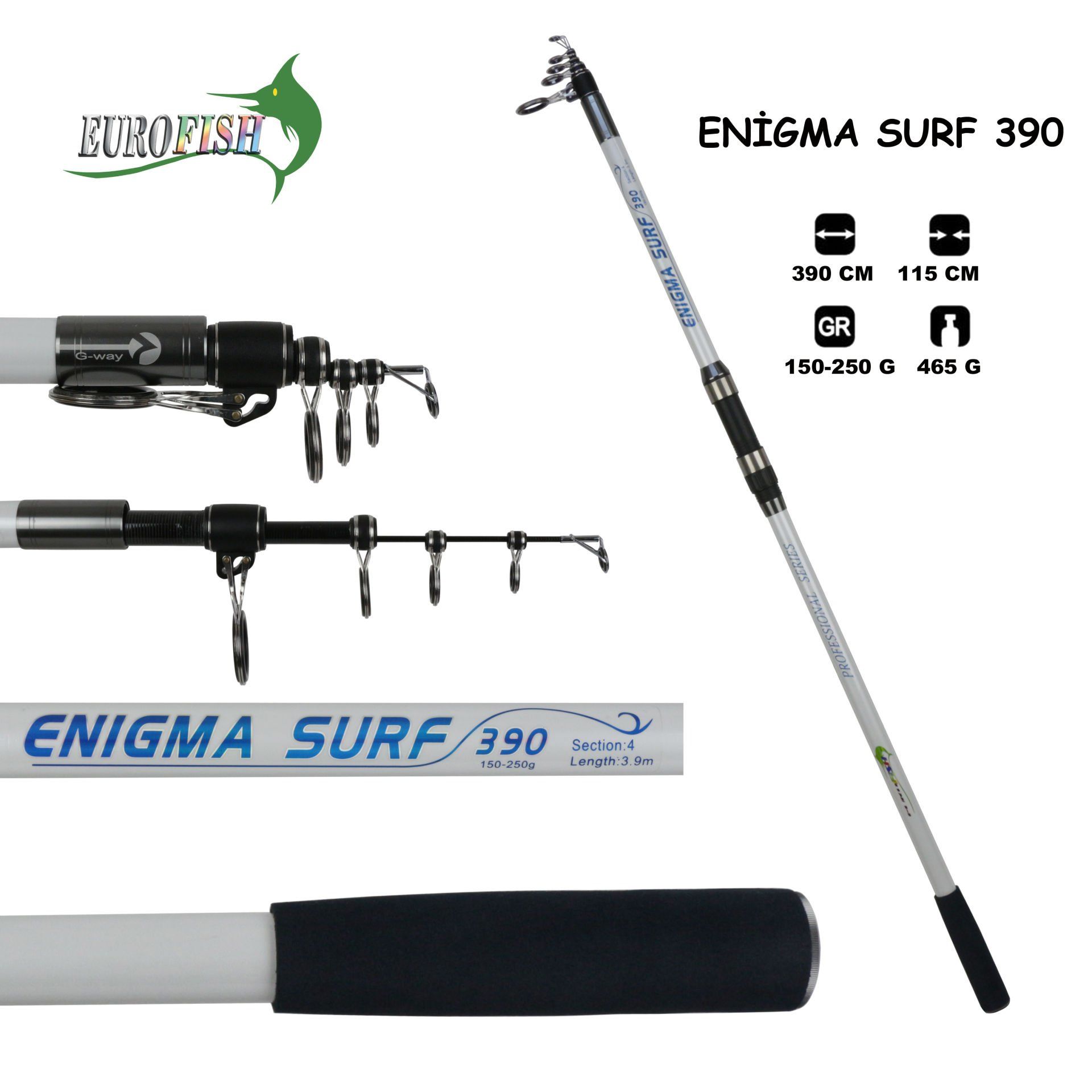 Eurofish Enigma Surf 150-250gr Surf Olta Kamışı