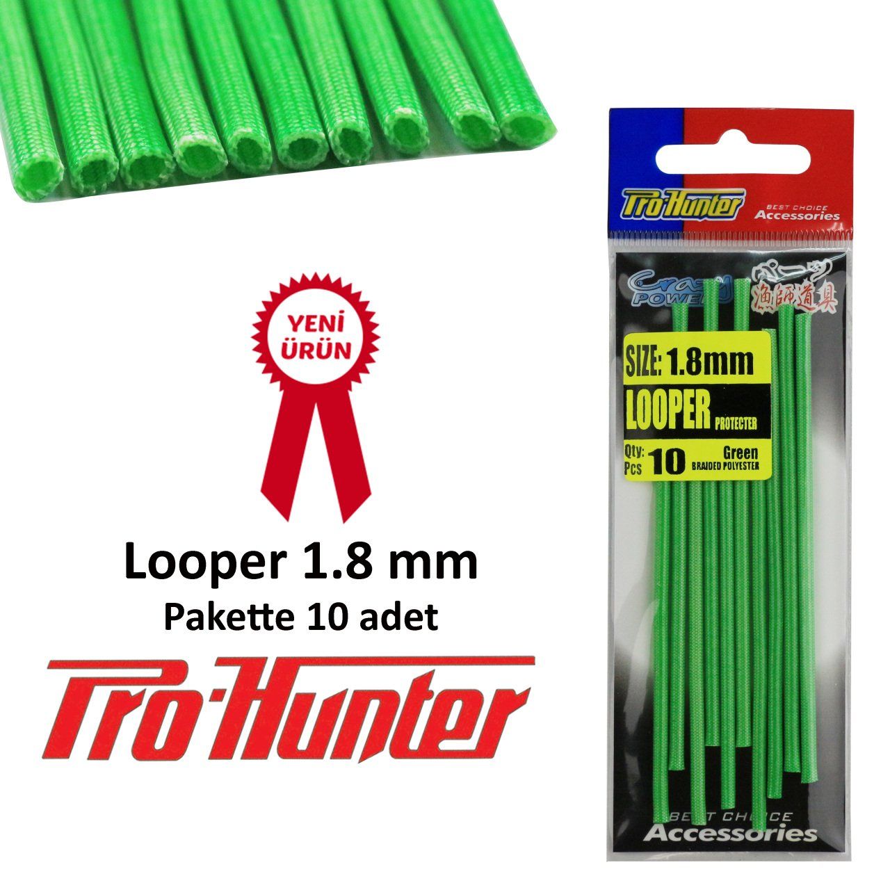 Looper Protecter Green-Polyster
