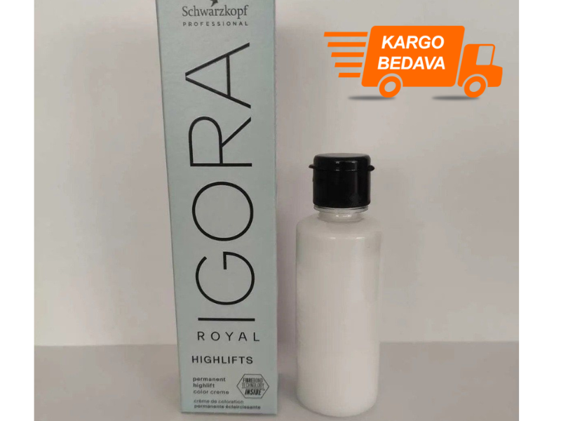 Igora Royal Highlifts 10-46 Ultra Sarı Bej Çikolata Saç Boyası + Oksidan (Emülsiyon)