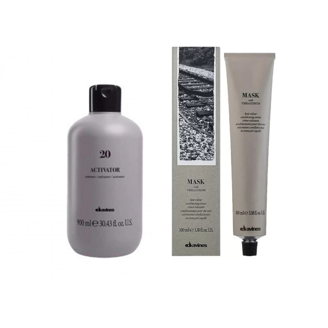 Oksidan / 9 ADET 9.78 Davines Mask with Vibrachrom Saç Boyası