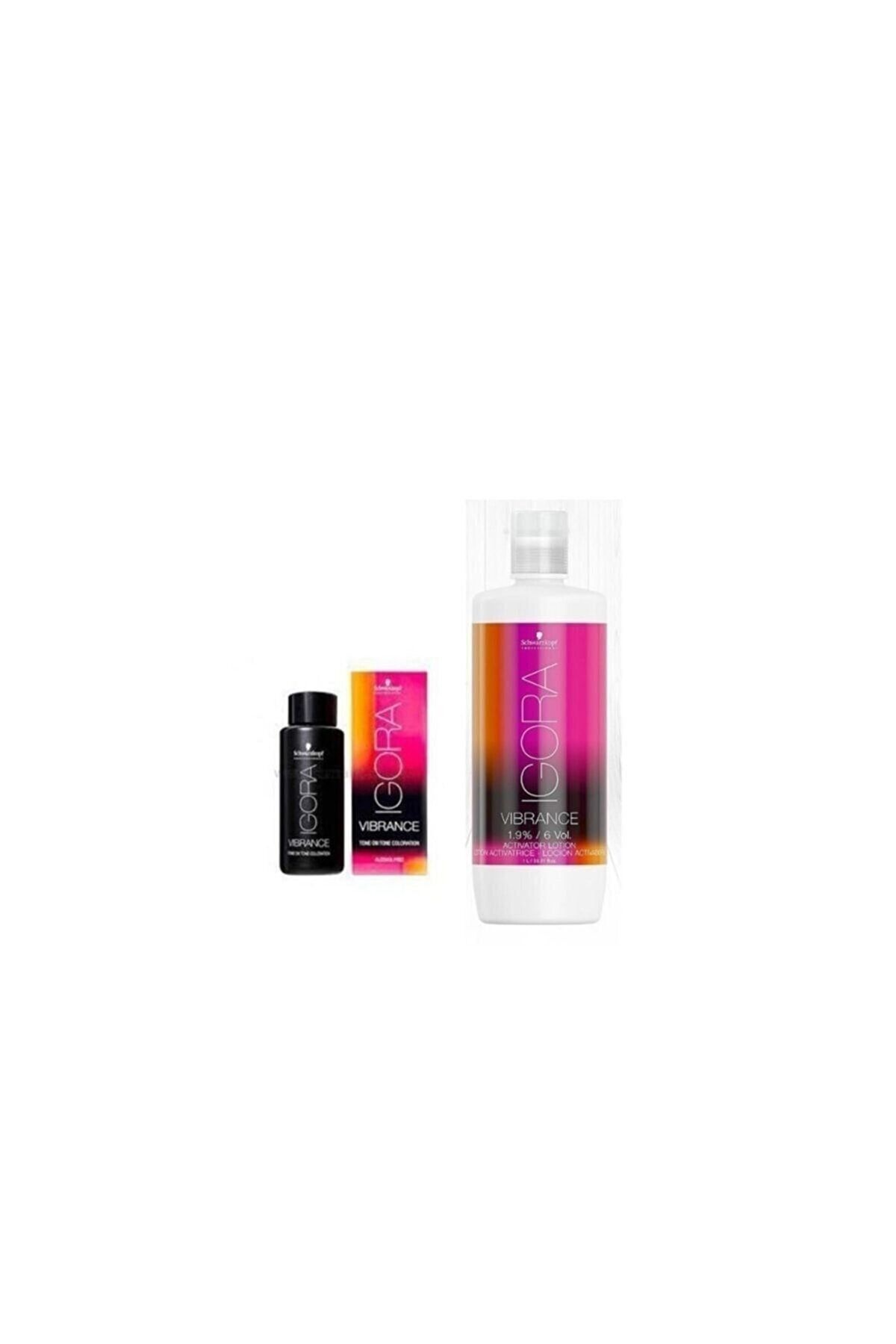8 Adet Vibrance Raw Essentials 6-16 Koyu Sarı Saç Boyası + 1l Oksidan (orijinal)