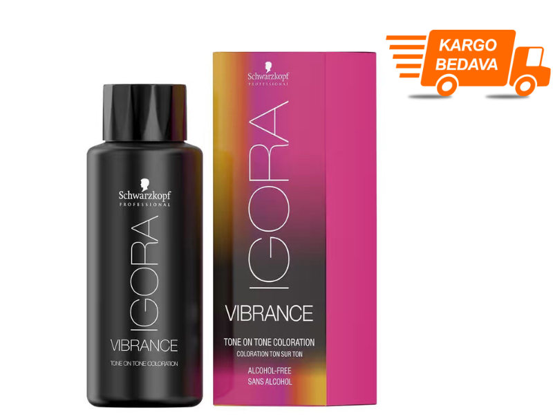 9 ADET Igora Vibrance Raw Essentials 6-16 Koyu Sarı Saç Boyası