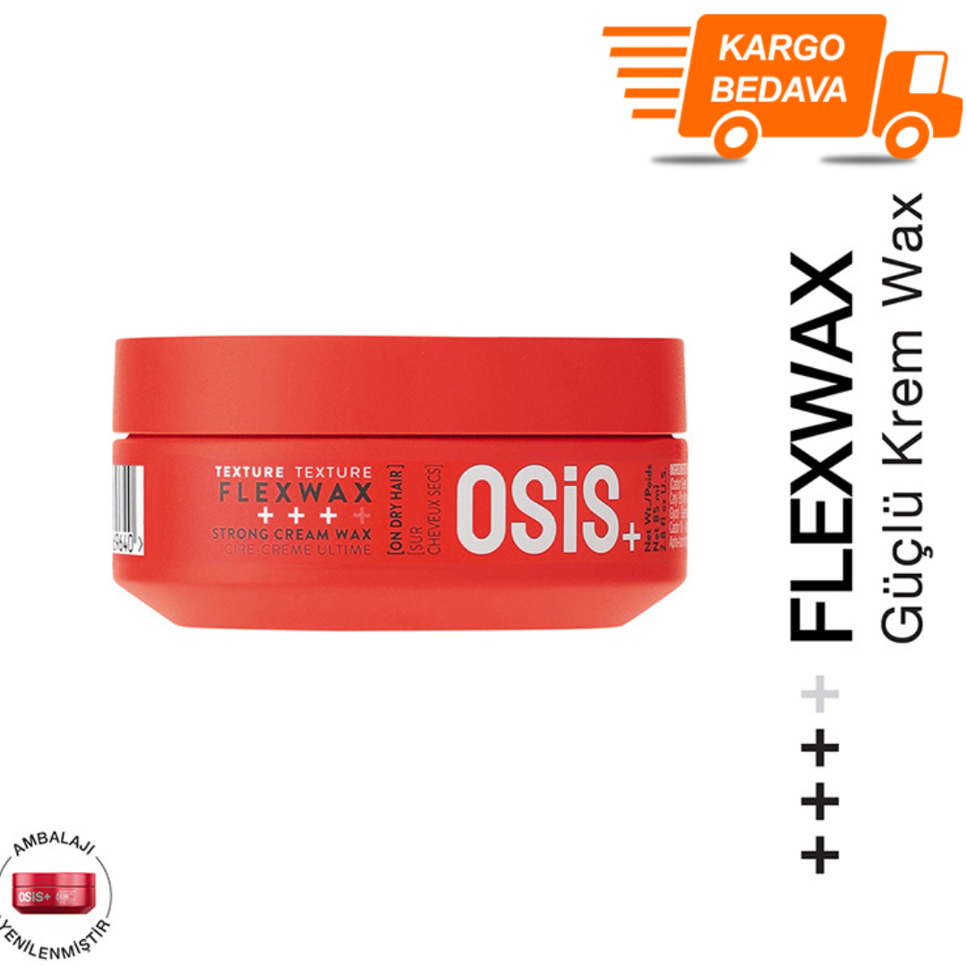 Osis Flexwax Ultra Güçlü Doku ve Ayırma Kontrollü Krem Wax 85ml