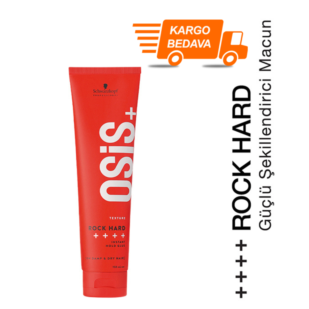 Osis Rock Hard Ultra Güçlü Şekillendirici Macun 150ml - %100 Orijinal