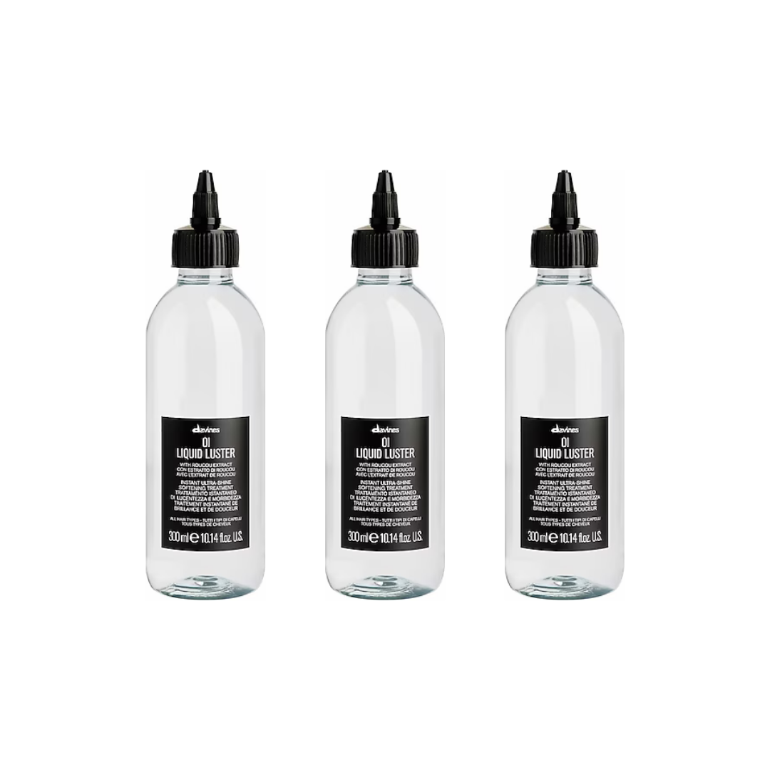 Ekonomik Üçlü Davines Oi Liquid Luster Saç Serum 300 ml - %100 Orijinal %100 Doğal