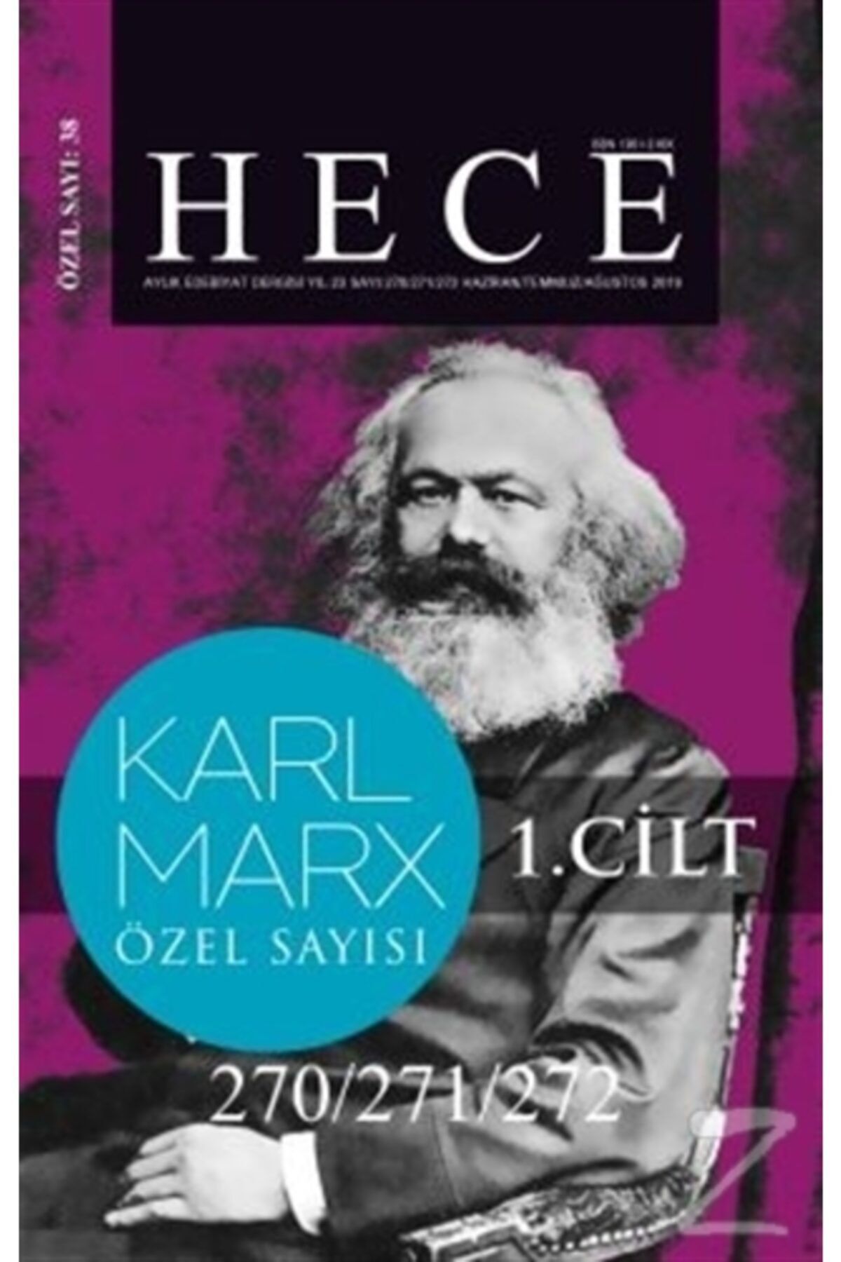 Hece Aylık Edebiyat Dergisi Karl Marx Özel Sayısı: 38