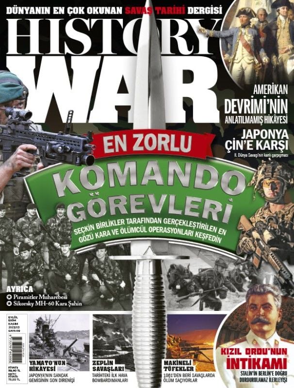 History of War 8.Sayı Eylül-Ekim-Kasım 2023