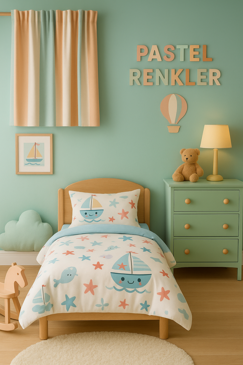Çocuk Odasında Hangi Renkler Kullanılmalı?