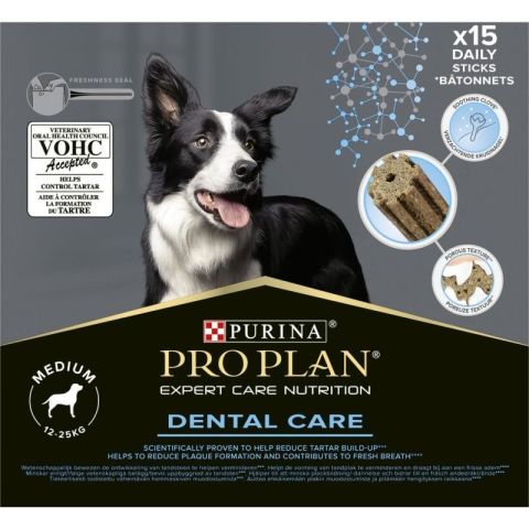 Pro Plan Dental Care Yetişkin Orta  Irk Köpekler İçin Ödül 345Gr