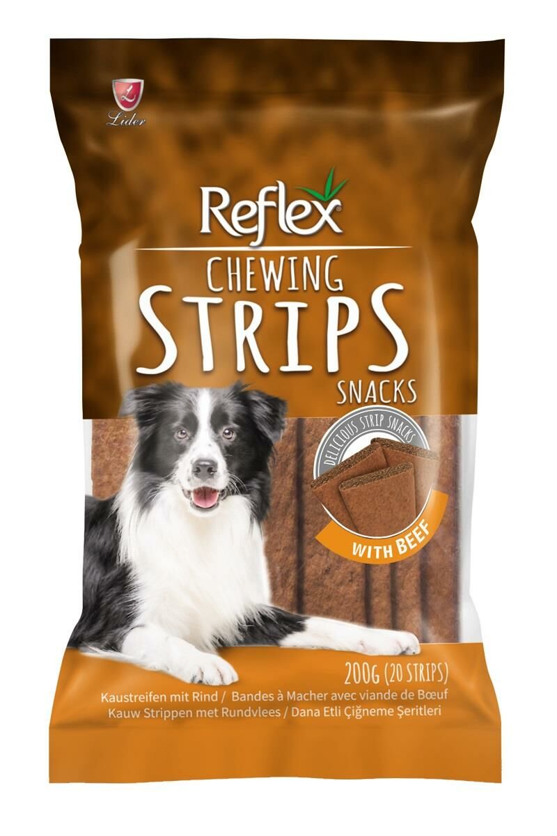 Reflex Chewing Strips Biftekli Köpek Ödülü 200gr