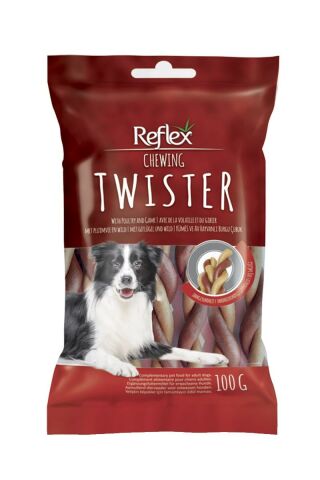 Reflex Chewing Twister Av Hayvanlı Köpek Ödülü  100 Gr