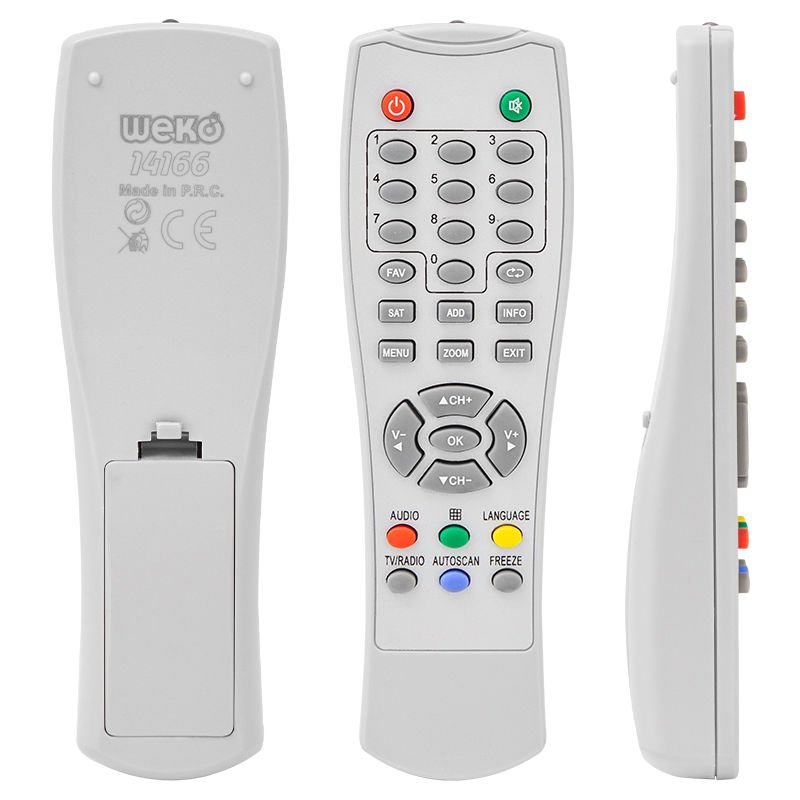 Weko KR Botech 6500-6550-6600-6700 Uydu Alıcı Kumandası