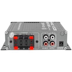 v MV-6222 ASANSÖR - MotorsiklerMİNİ-12V-Anfi 200W 4 Kanal UK/ USB/SD(pazarcı anfi)