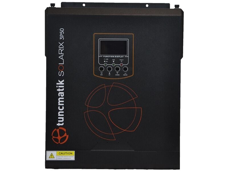 Tunçmatik Solarix 3kW/50A Off-Grid İnverter PWM 24V TSK16008