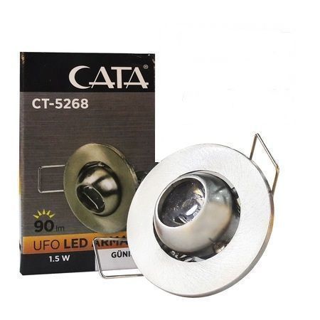 Cata 1.5W Yıldız Spot Hareketli ct-5268b - Beyaz Işık