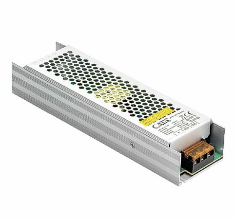 Cata 200W 17 Amper Şerit Led Trafosu Slim Fansız  ct-2561