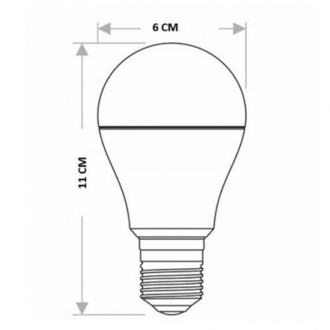 Cata 15W Beyaz Işık 6400k Led Ampul E27 Duylu ct-4274