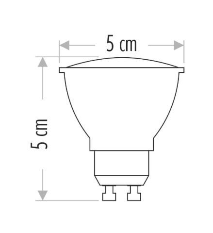 Cata 9W Ilık Beyaz 4000k Led Çanak Ampül GU10 Ct-4212