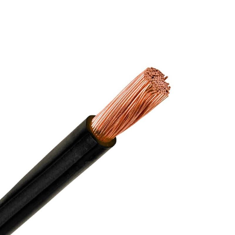 Borsan 0.75 mm Siyah Nyaf Çok Telli Kablo H05V-K 100 METRE