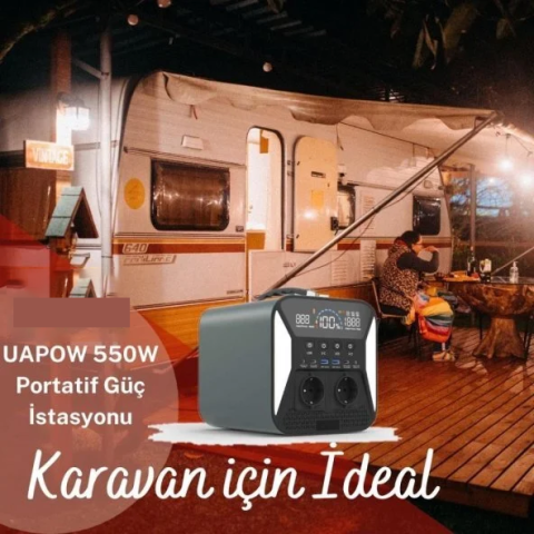 UAPOW 500W Portatif Kesintisiz Güç Kaynağı UA-551