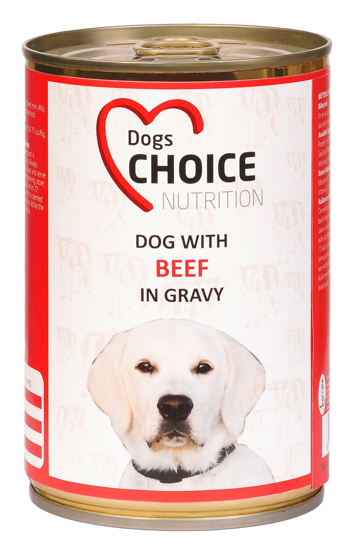 Dogs Choice Biftek  Etli Gravy Köpek Konserve 400 G 24'lü