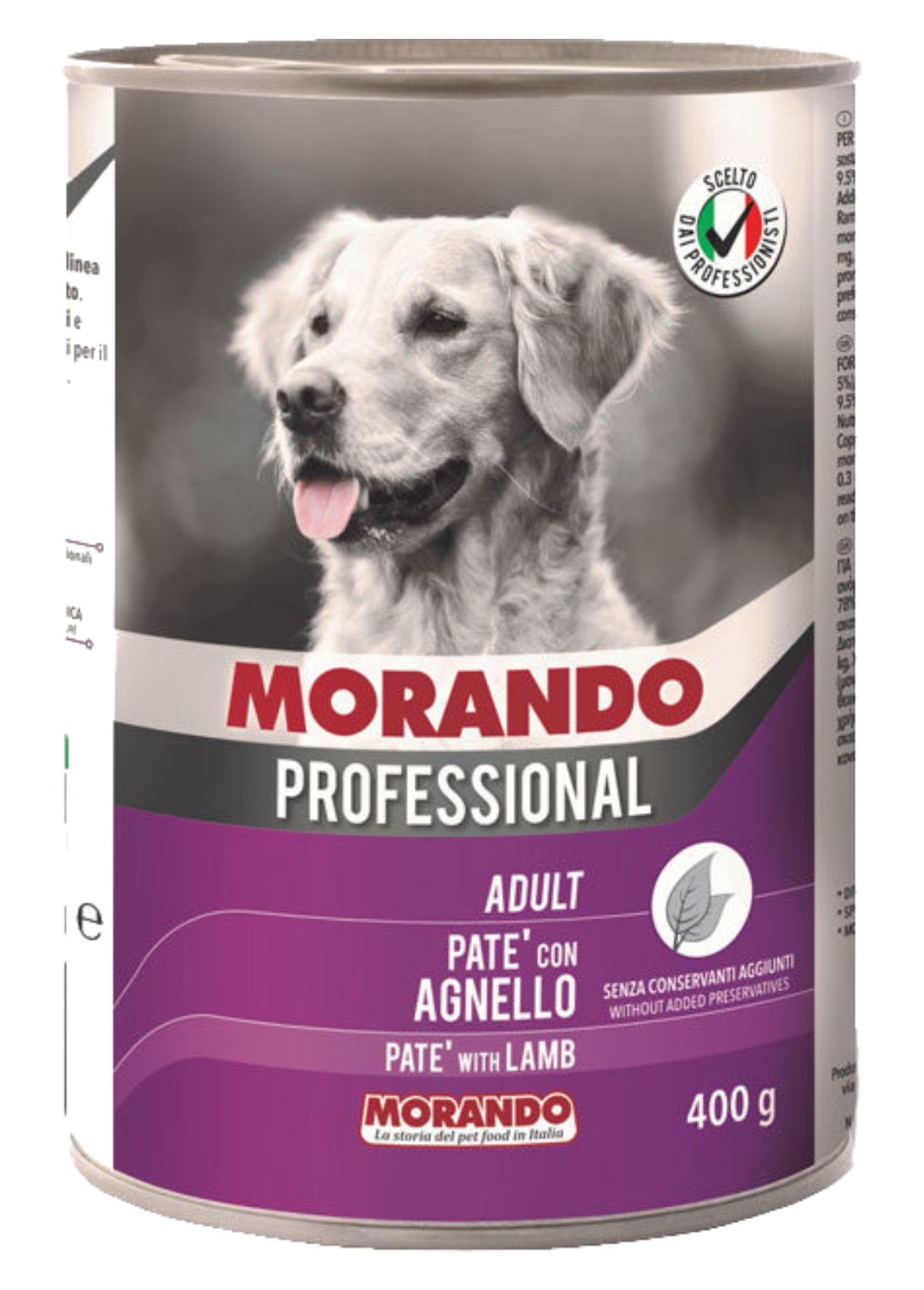 Morando Kuzulu Pate Köpek Konserve 400gr 24'lü